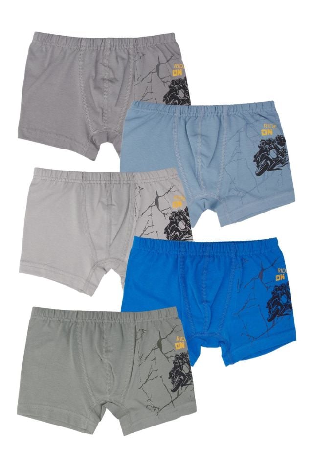 DomiKids Erkek Çocuk Boxer 5'Li Paket