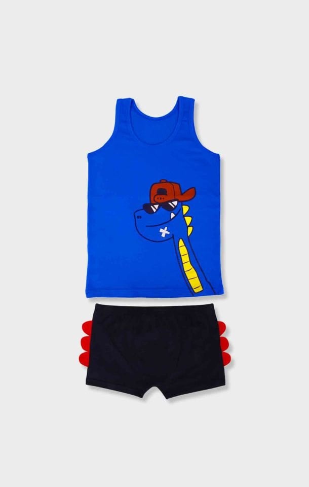 ERKEK ÇOCUK-ÇAMAŞIR - ATLET BOXER TAKIM