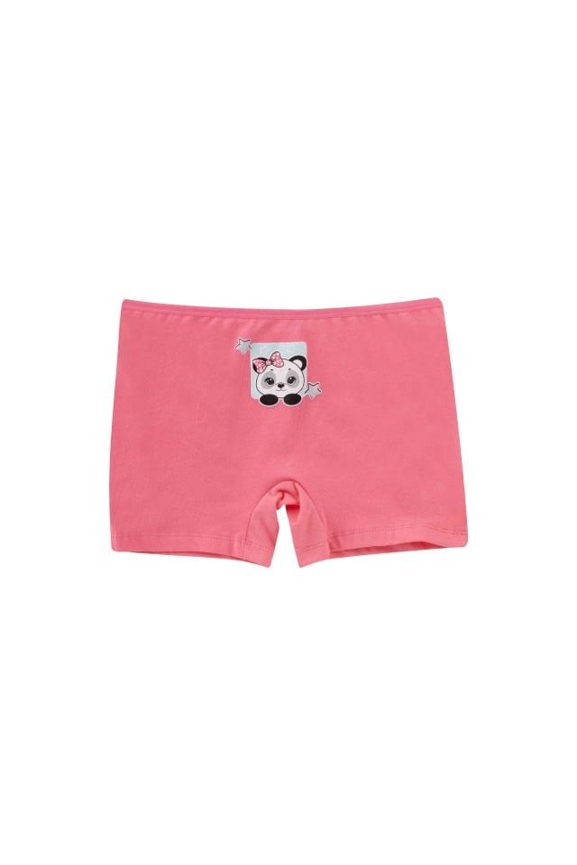 DomiKids Kız Çocuk Pamuklu Boxer 3'Lü Paket