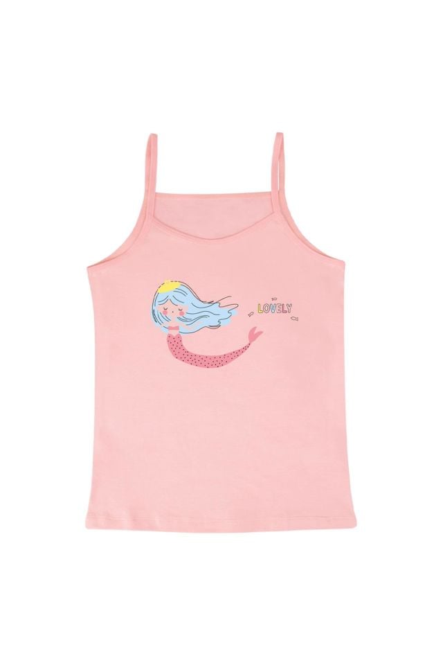 DomiKids Kız Çocuk  Atlet 3'Lü Paket