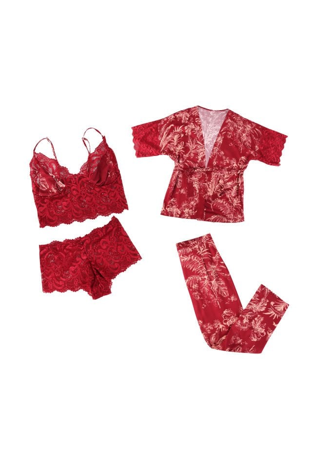 KADIN EV GİYİM SABAHLIK SET (5Lİ)