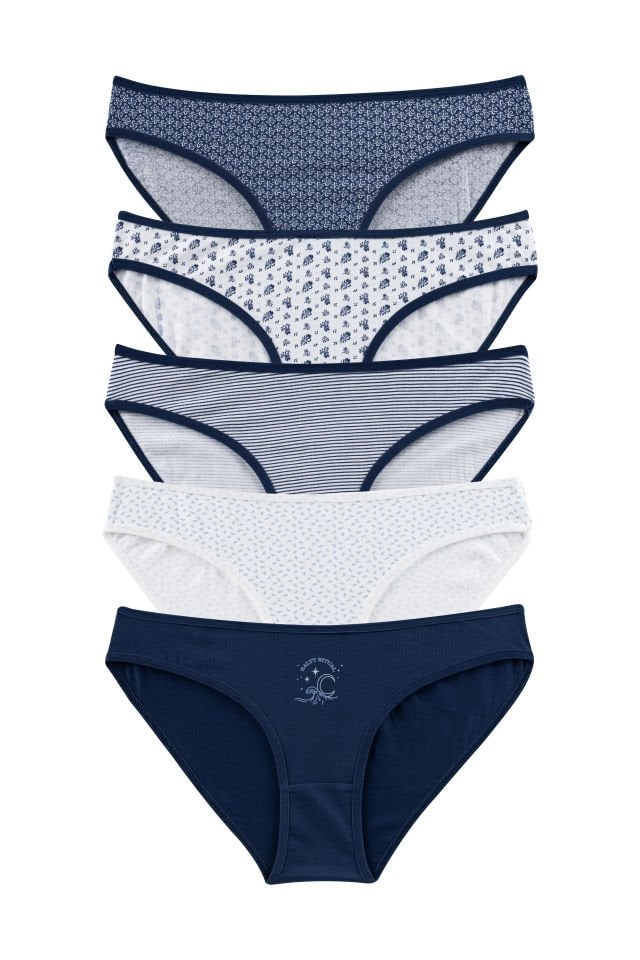 Dominant Kadın Pamuklu Külot 5'li Paket