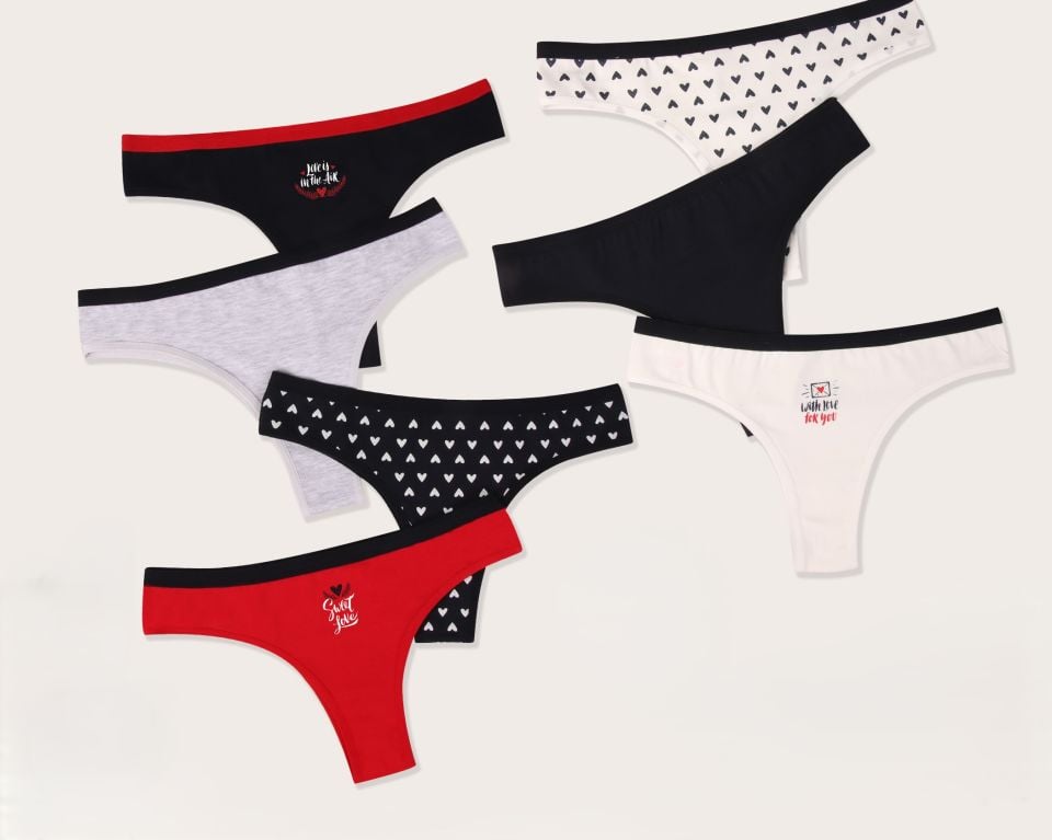 Dominant Kadın Pamuklu Külot 7'li Paket