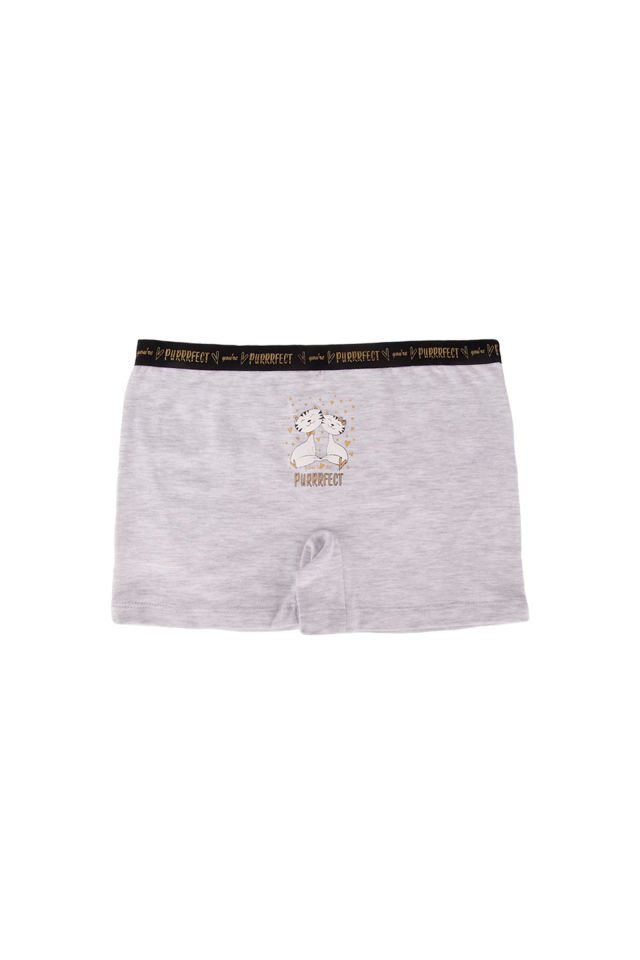 Domikids Kız Çocuk Pamuklu Boxer 5'Li Paket