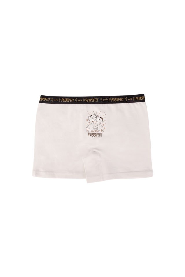 Domikids Kız Çocuk Pamuklu Boxer 5'Li Paket