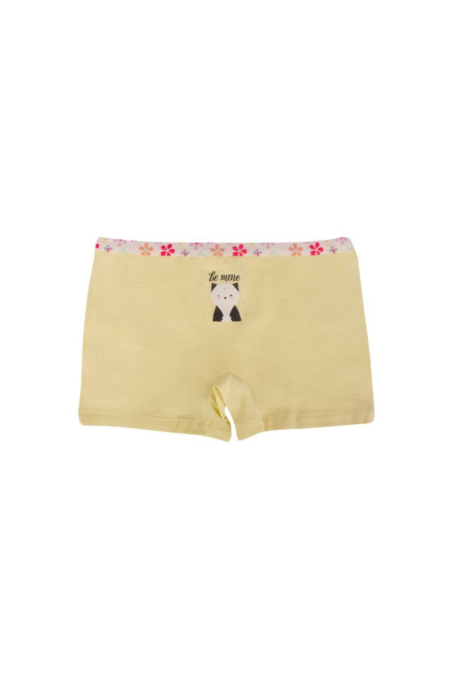 DomiKids Kız Çocuk Pamuklu Boxer 6'Lı Paket