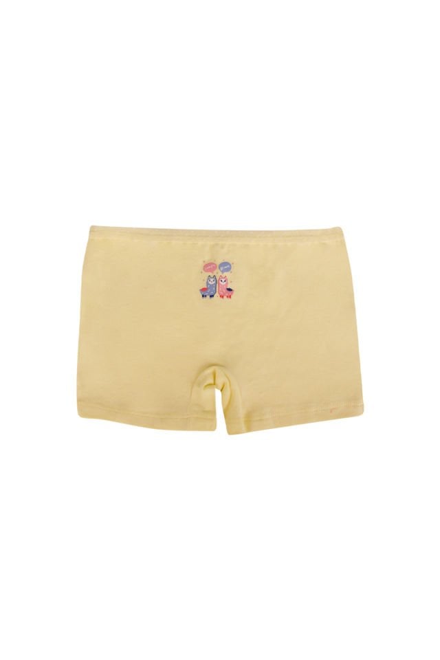 DomiKids Kız Çocuk Pamuklu Boxer 6'Lı Paket