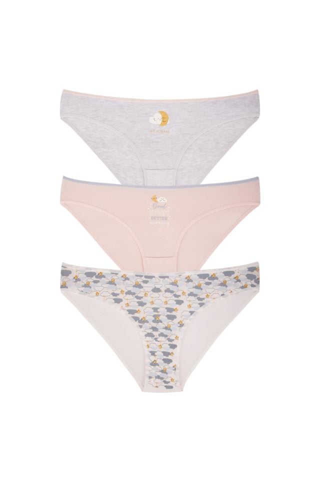 Dominant Kadın Pamuklu Külot 3'lü Paket