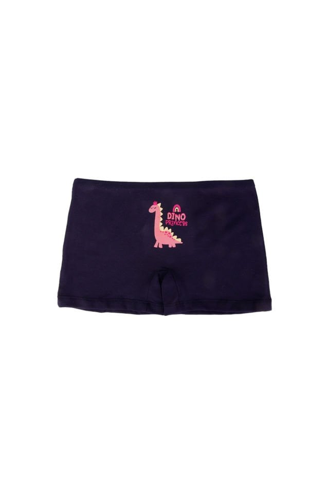 DomiKids Kız Çocuk Pamuklu Boxer 3'Lü Paket