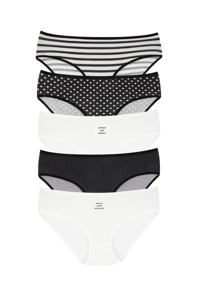 Dominant Kadın Pamuklu Likralı Külot 5'Li Paket